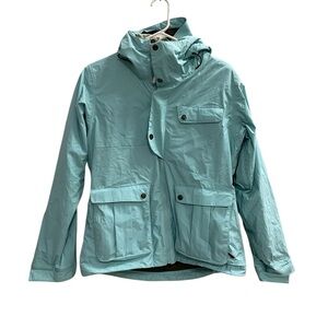 BONFIRE Icon Aqua Hooded Jacket Size Small